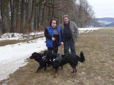 Andrea, Walter & Cassy , Balou
